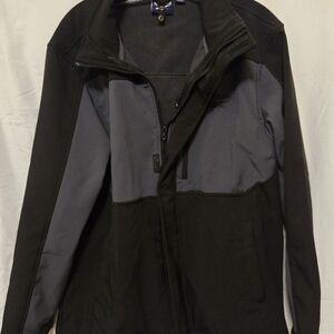 Reebok Men's Performance Jacket in Black and Gray